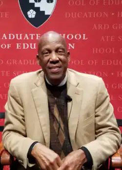 Terrence Roberts speaking at the Harvard Graduate School of Education, February 9, 2013.