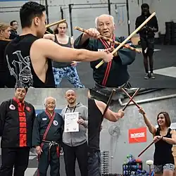 Arnis being taught in Australia