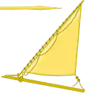 Texas Navy Sail Maker Insignia