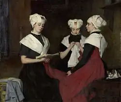Three Inmates of the Orphanage at Amsterdam (1885)