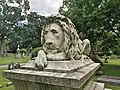 Ayer Lion, Lowell Cemetery, Massachusetts