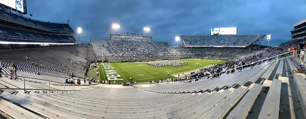 Beaver Stadium, home of the Penn State Nittany Lions football team