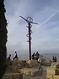 The Brazen Serpent sculpture, Mount Nebo