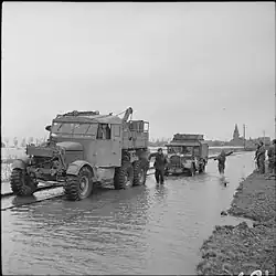 Scammell Pioneer recovery vehicle, 1945