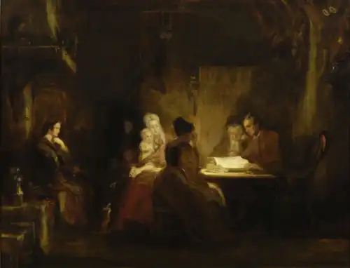 The Cottar's Saturday Night, 1837