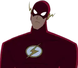 The Flash / Wally West as depicted in the series