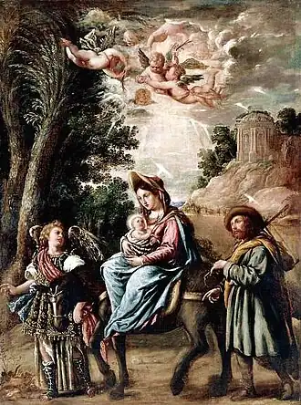 The Flight into Egypt, (1658), 168.9 x 125.4&nbsp;cm, John and Mable Ringling Museum of Art, Sarasota, Florida