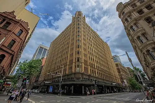 The Grace Building, Sydney, by Morrow and Gordon (1928-1930)