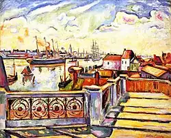 The Port of Antwerp, 1906