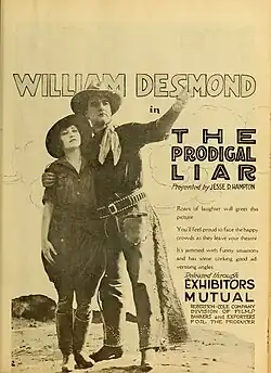 Betty Compson and William Desmond in Western attire