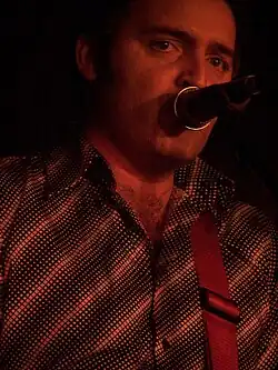 Morricone with the Scaramanga Six in 2008