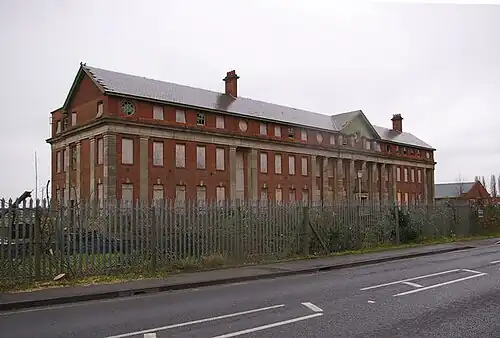 The Shorts Building before it was refurbished in 2011