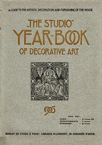 Cover of the first Year-Book, 1906