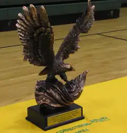 2017 Brigadier General Thomas F. Barr Award trophy