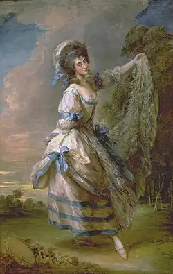 Thomas Gainsborough, Portrait of Giovanna Baccelli, 1782