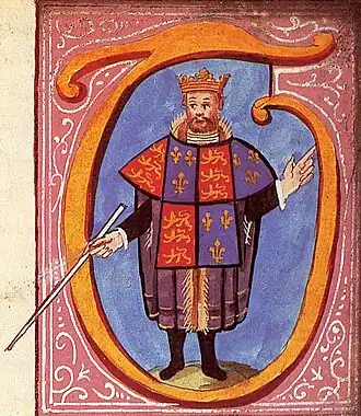 A herald wearing a tabard