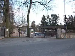 Hirschfeld Wildlife Park, entrance, 2019