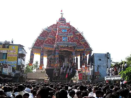 Tiruvarur The largest Temple Ratha car in Tamil Nadu