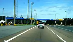 Toll gates near Itatiba