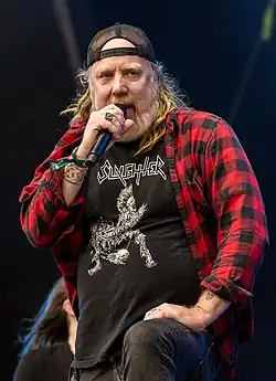 Lindberg with At the Gates in 2022