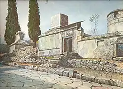 Tomb in the necropolis