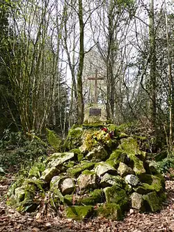 The tomb of the Marquis de la Rouërie