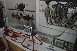 Propeller of Tommasso Dal Molin's Savoia-Marchetti S.65.