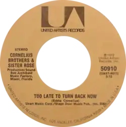 side-A label by United Artists Records