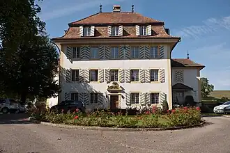 De Diesbach Castle in Torny village