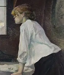 The Laundress, 1884–1888, oil on canvas, private collection