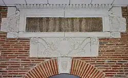 Stele of the former college of Esquile.