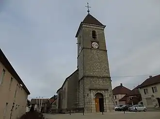 The church in Trévillers