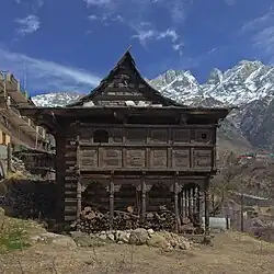 A vernacular house in Sangla.