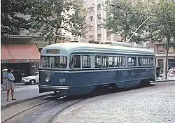 A PCC car bought second-hand from Washington
