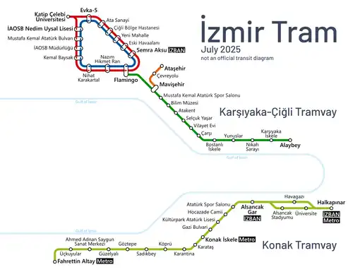 Tram Map
