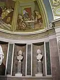 Apse and busts