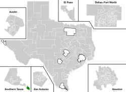 Map of the district