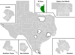Map of the district