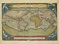 World Map by Abraham Ortelius, 1570