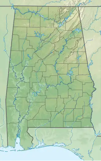 Mobile is located in Alabama