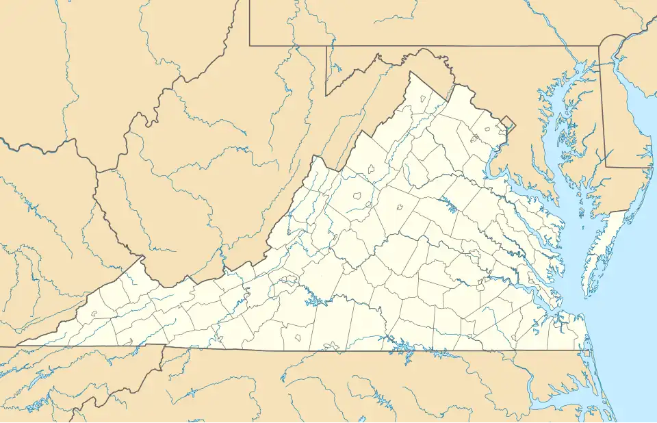 Ashburn is located in Virginia