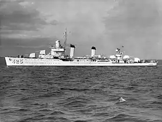 USS Madison (DD-425) in October 1940