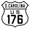 U.S. Highway 176 Alternate marker