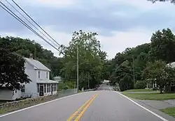 Eastbound US 40 in Indian Springs