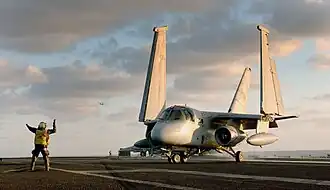 A Lockheed S-3 Viking on board USS John C. Stennis (2003)