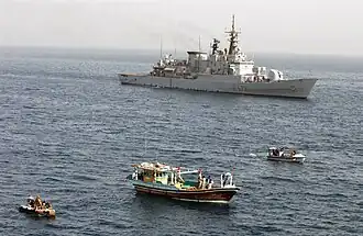 Scirocco off the Gulf of Oman on 3 May 2004.
