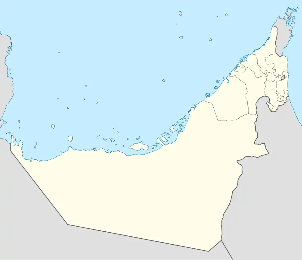Greater Tunb is located in United Arab Emirates
