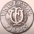 Universal Film Manufacturing Company print logo, 1912