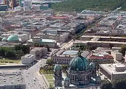 Unter den Linden from above