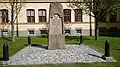 Memorial stone of the regimental presence in Uppsala.
